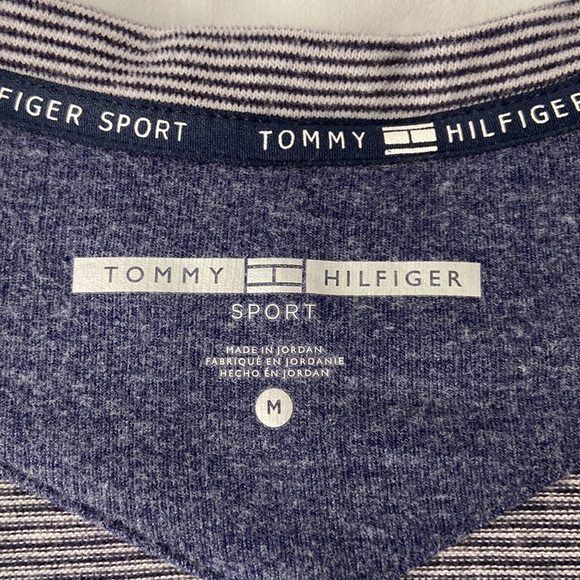Tommy Hilfiger Sport striped long sleeve shirt - Picture 7 of 8